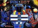 A colorful picture of a pinball machine.