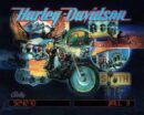 A collage of pictures with the words harley davidson.