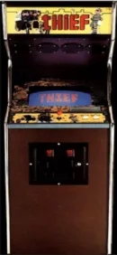 A picture of the thief arcade machine.