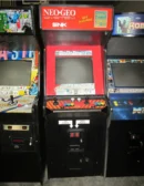 Red Neo Geo SNK arcade upright