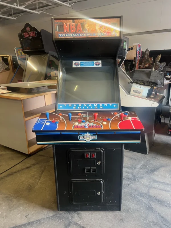 NBA JAM TOURNAMENT EDITION ARCADE MACHINE by MIDWAY 1993
