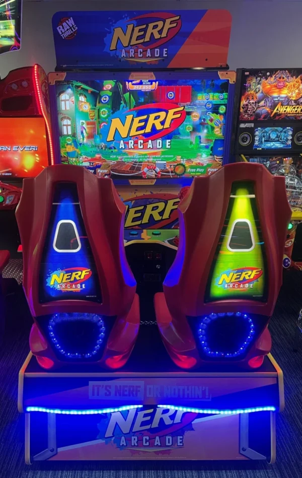 NERF ARCADE MACHINE by RAW THRILLS