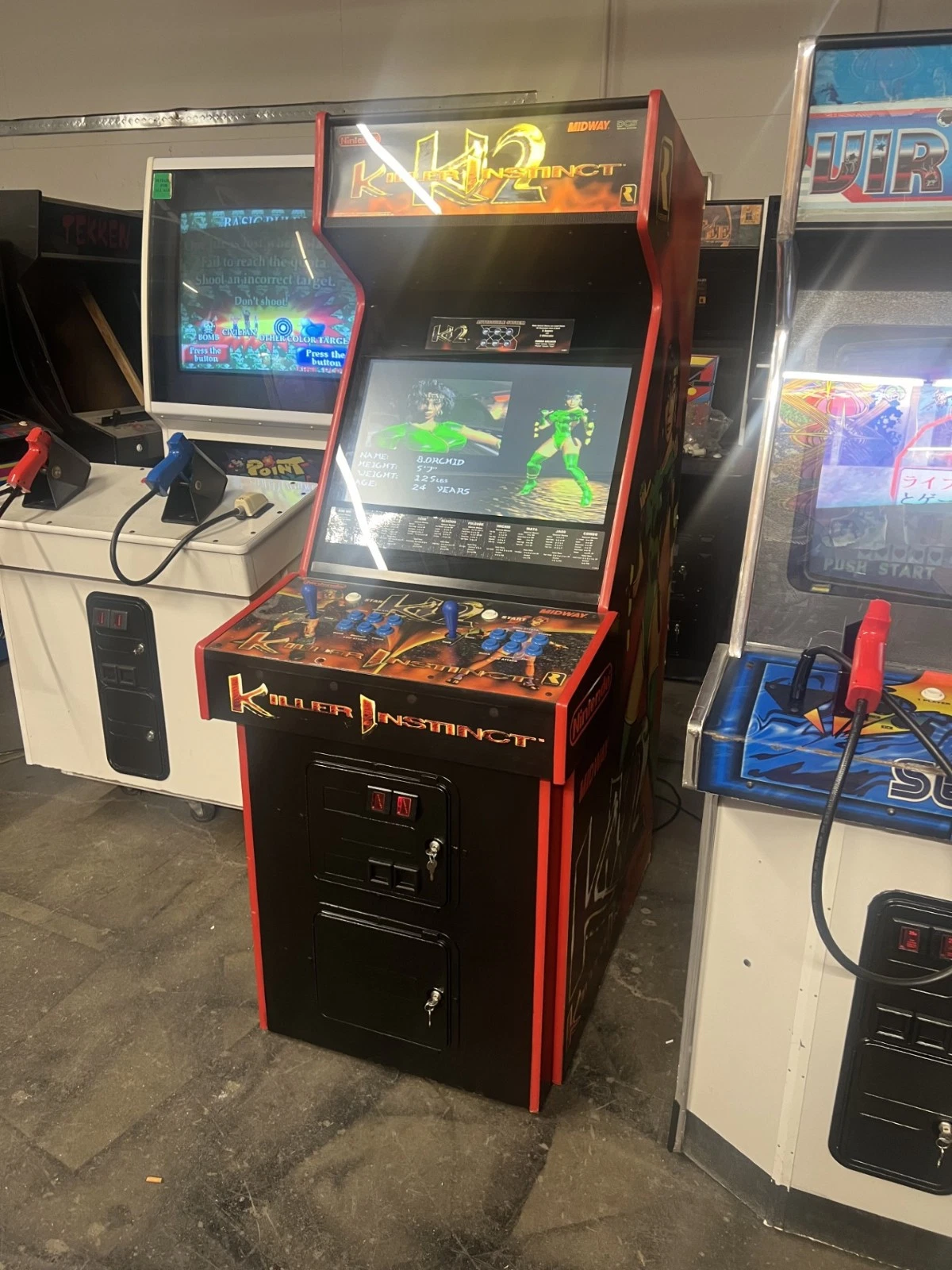 KILLER INSTINCT I & II ARCADE MACHINES by MIDWAY - Image 6