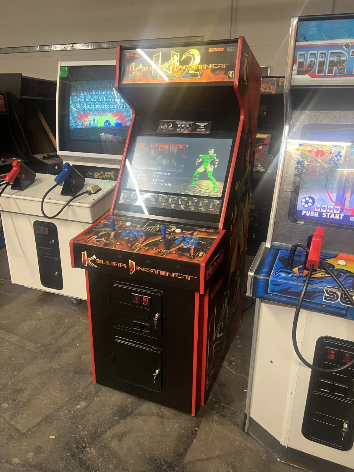 KILLER INSTINCT II ARCADE MACHINE by MIDWAY 1996 - Image 4