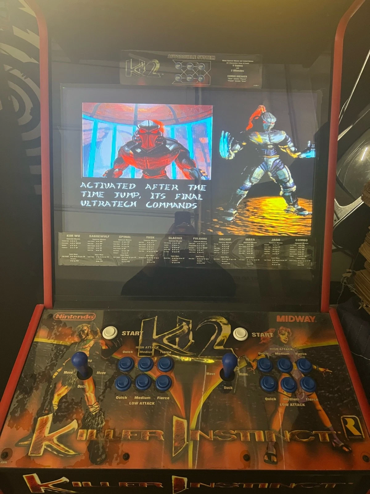 KILLER INSTINCT I & II ARCADE MACHINES by MIDWAY - Image 4