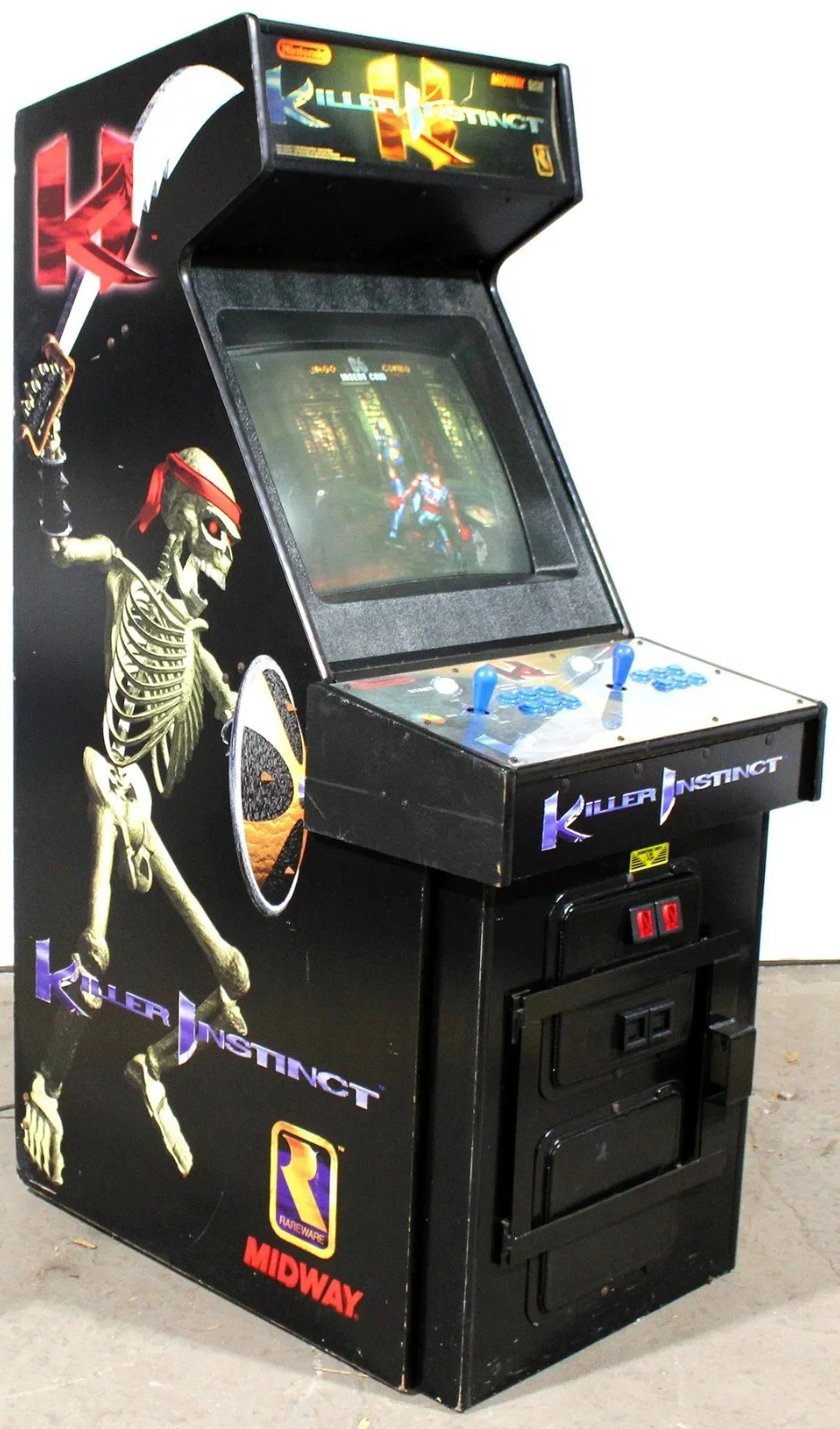 KILLER INSTINCT ARCADE MACHINE by MIDWAY 1994 - Image 5