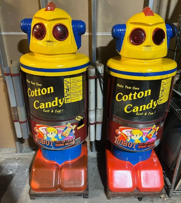 ROBBIE the ROBOT COTTON CANDY MACHINE